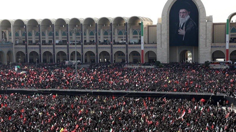 Funeral Prayer Held for Ayatollah Ali Khamenei and Four Members of His Family